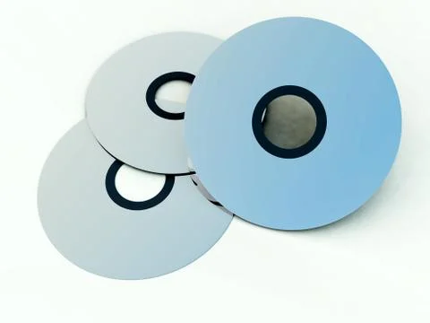 CD's Or DVD's Stock Illustration