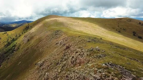 CDT 2 | Continental Divide Trail | Colorado USA | Hiking | 4K Drone Footage Stock Footage 209383598
