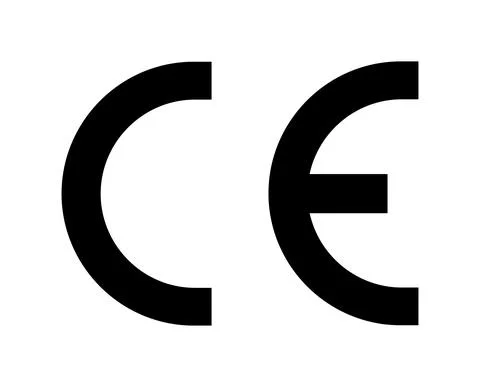 CE mark symbol vector illustration isolated on white イラスト素材