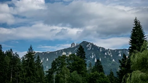 Ceahlau Massif TimeLapse Stock Footage 156876559