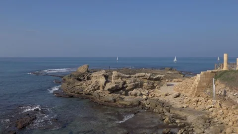 Ceasarea 08 Stock Footage 122812926