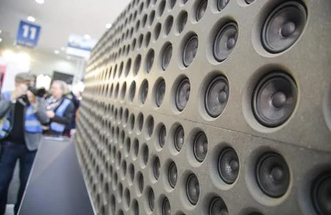 CeBIT Computing Trade Fair, Hannover, Germany - 19 Mar 2017 Stock-Fotos