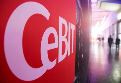 CeBIT Computing Trade Fair, Hannover, Germany - 19 Mar 2017 Stock-Fotos