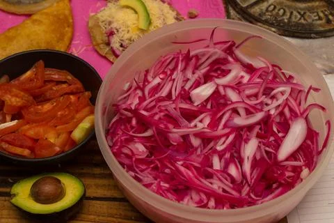 Cebolla morada Stock Photos