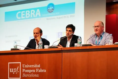 CEBRA Annual Meeting in Barcelona, Spain - 29 Aug 2022 Stock Photos