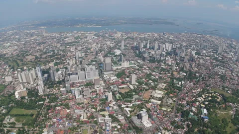 Cebu - CBD - Waterfront approach - 2 Stock Footage 315926292
