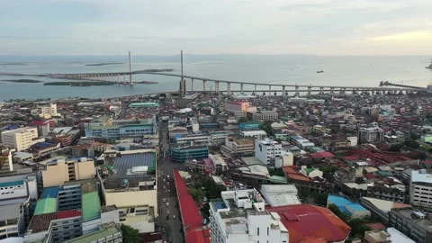 Cebu Cordova Link Expressway Stock Footage 221338402