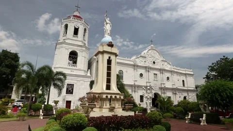 Cebu Metropolitan Cathedral Philippines Video stock 151122935