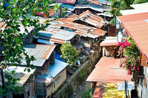 Cebu slums Stock Photos