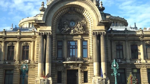 Cec Palace in Bucharest Видео 86804606