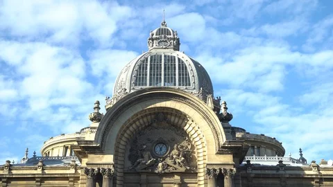 Cec Palace in Bucharest Видео 86804617