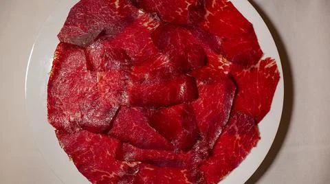 Cecina Meat, Spain Stock Photos