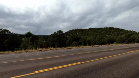 Cedar Crest, New Mexico September 20 2023 Driving Timelapse Santa Fe Stock Footage 340451790