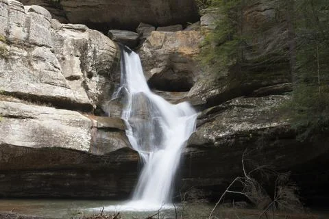 Cedar Falls Unit, Hocking Hills State Park, Ohio Stock Photos