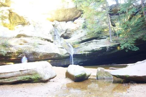 Cedar Falls Unit, Hocking Hills State Park, Ohio Stock Photos