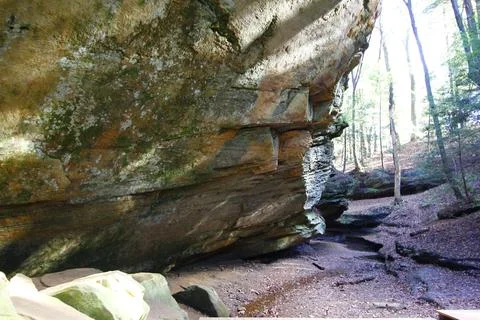 Cedar Falls Unit, Hocking Hills State Park, Ohio Stock Photos