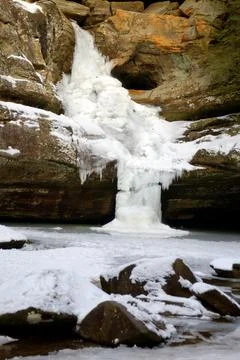 Cedar Falls Unit, Hocking Hills State Park, Ohio Stock Photos