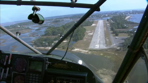 Cedar Key Landing POV Vídeo Stock 86330751