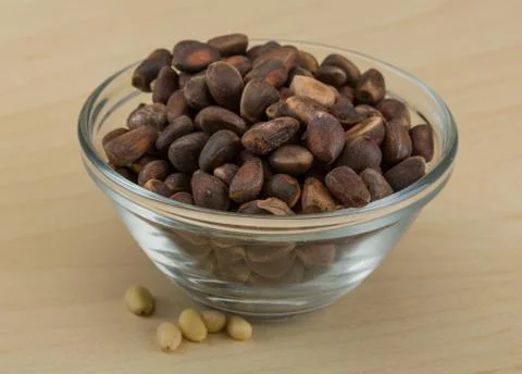 Cedar nut Stock Photos