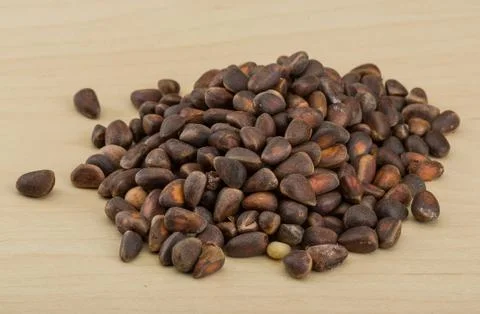 Cedar nut Stock Photos
