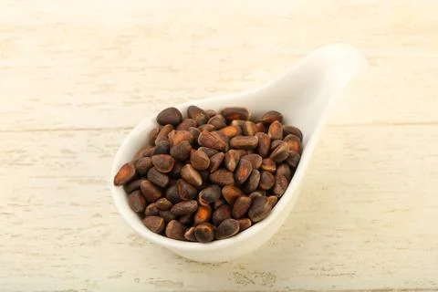 Cedar nuts Stock Photos