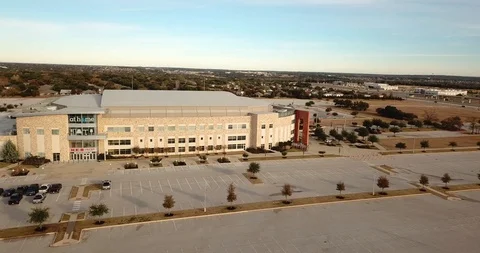 Cedar Park Cetner Aerial - Cedar Park, TX home of the Texas Stars, Texas Spurs Stock Footage 90767818