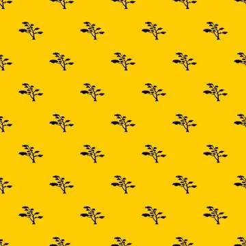 Cedar pattern vector Stock Illustration