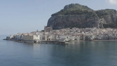 Cefalù, Palermo Video stock 316677726