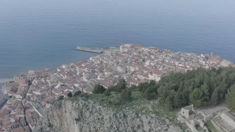 Cefalù, Palermo Video stock 316677875