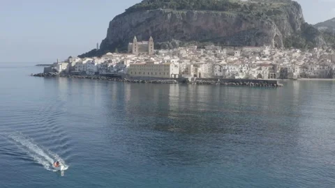 Cefalù, Palermo Video stock 316677962