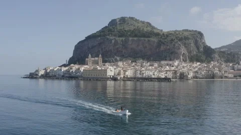 Cefalù, Palermo Video stock 316678027