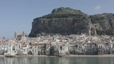 Cefalù, Palermo Video stock 316678185