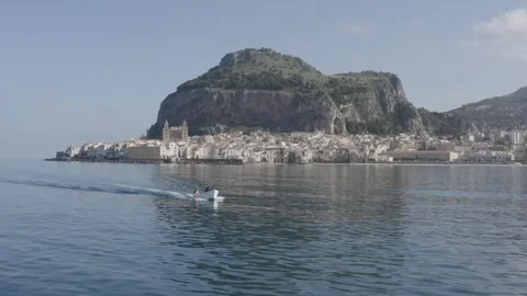 Cefalù, Palermo Video stock 316678186