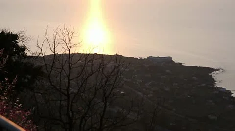 Cefalù (Palermo) Sunset Video stock 12027495