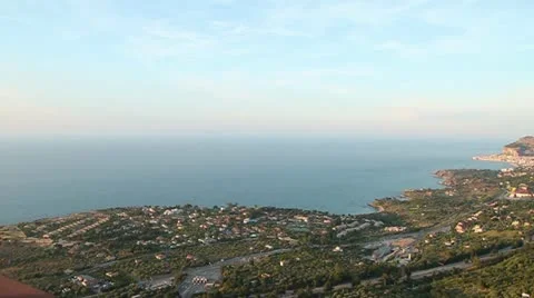 Cefalù (Palermo) Sunset Video stock 12027531