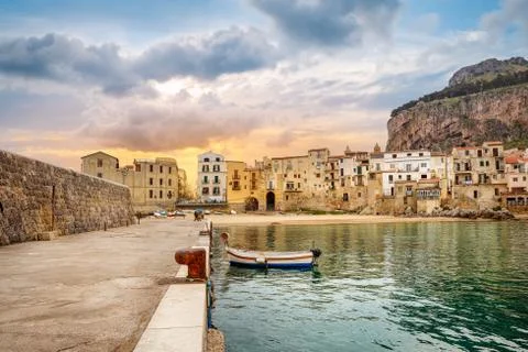 Cefalu Stock Photos
