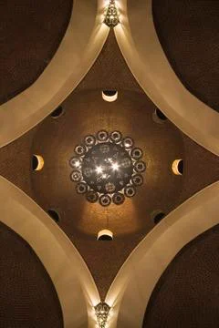 Ceiling of casino (egypt) Stock Photos
