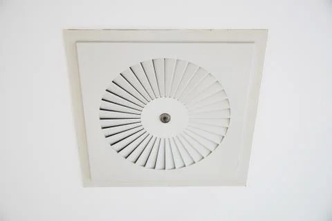 Ceiling cassette air conditioner Stock Photos