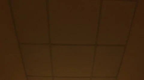 Ceiling of Corridor at The Hospital Stock Footage 54462843