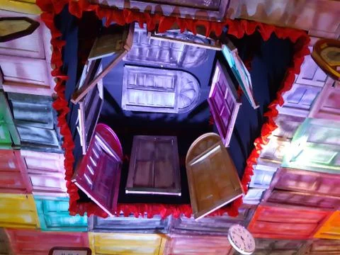 Ceiling decorations. Stock Photos