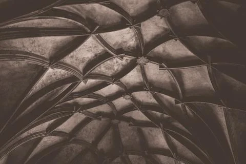 Ceiling design Stock Photos