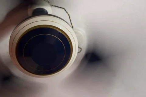 Ceiling fan with blurred blades Stock Photos