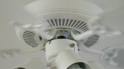 Ceiling Fan Close Up Stock Footage 541100