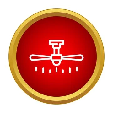 Ceiling fan cooling icon vector illustration design Stock Illustration