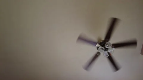 Ceiling fan doing what it does Stock Footage 167568832