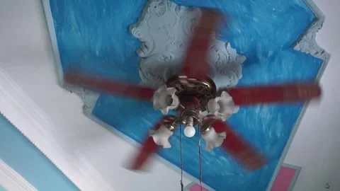 Ceiling fan Video stock 330216474