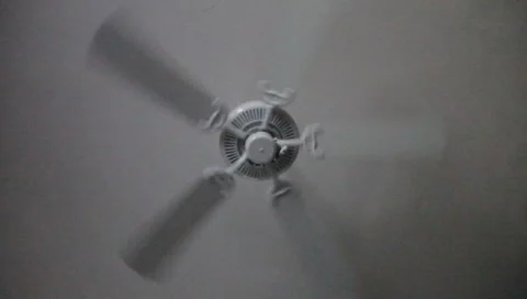 Ceiling Fan On High Stock Footage 5505011