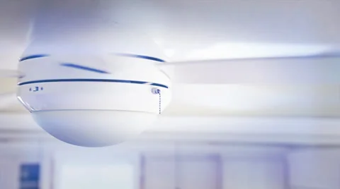 Ceiling fan in the house Stock Footage 32884012