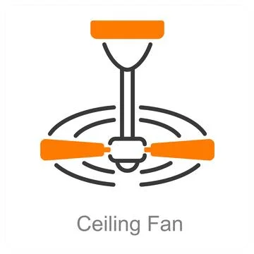 Ceiling Fan Stock Illustration