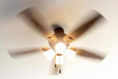 Ceiling Fan in Motion Stock Photos